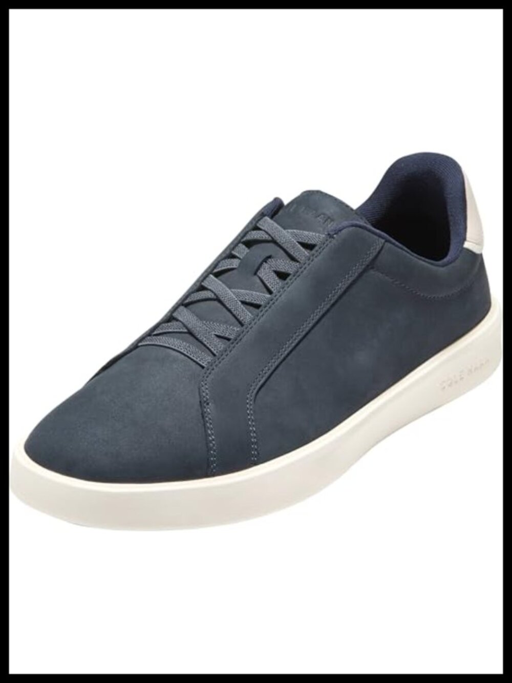 Men's Leather Fashion Sneakers Lightweight Lace-to-Toe Slip-on Tennis Shoes